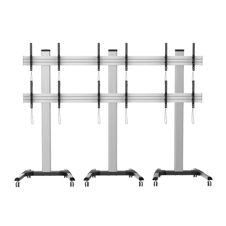 Supporto a Pavimento per 6 TV LCD/LED 22-55'' per Video Wall
