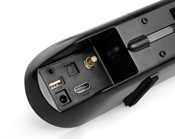 Soundbar con Radio DAB+ e FM Bluetooth V5.0 Connessione Ottica e Luce LED 7 Colori, TX-139