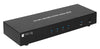 Switch KVM DisplayPort 1.2 e USB 2.0 4 porte con hub e audio
