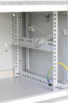 Armadio Rack 19'' a muro 12 unità sezione unica prof. 600mm Grigio