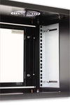 Armadio Rack 19'' a muro 10 unità prof. 400 Nero Assemblato