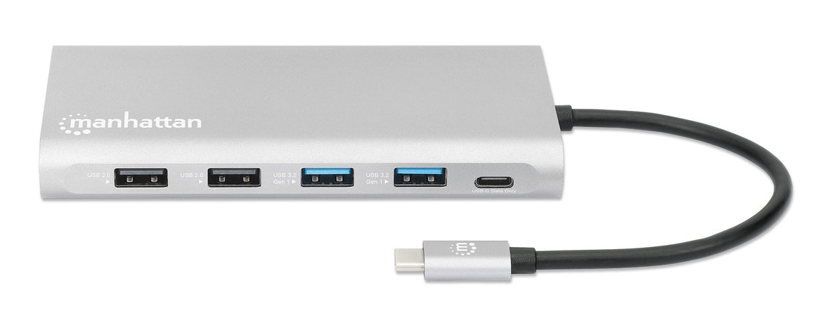Docking Station USB-C PD 12-in-1 5 Porte USB SD e MicroSD HDMI con MST 4K