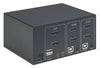 Switch KVM HDMI 2 porte Doppio monitor