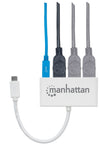 Hub USB 3.2 Gen 1 USB-C con 3 Porte USB tipo A e Alimentazione