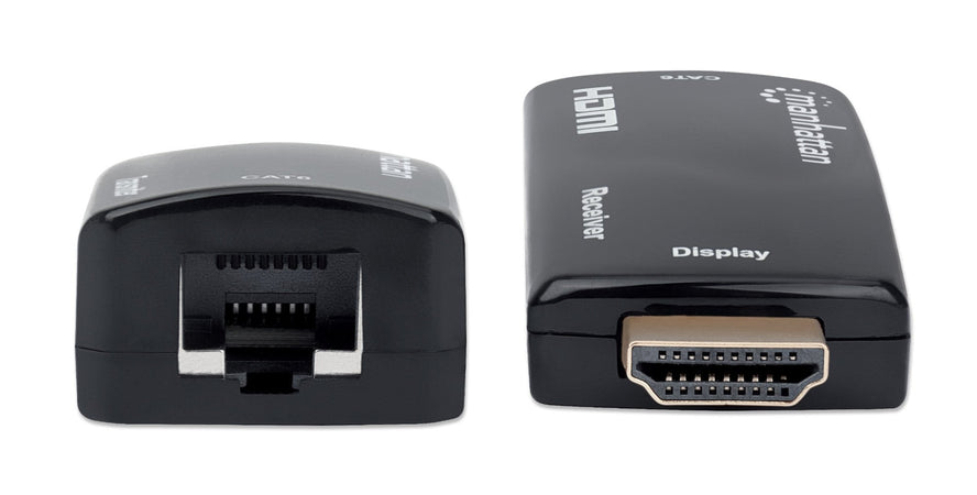 Extender HDMI Over Ethernet 1080p Compatto Nero