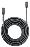 Cavo HDMI CL3 High Speed con Ethernet A/A M/M 10m Nero