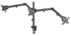 Supporto da Scrivania per 3 Monitor 13-27'' con Morsetto