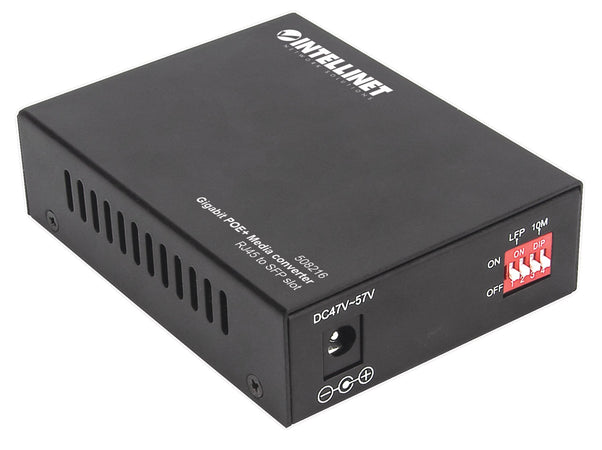 Media Converter Gigabit PoE+