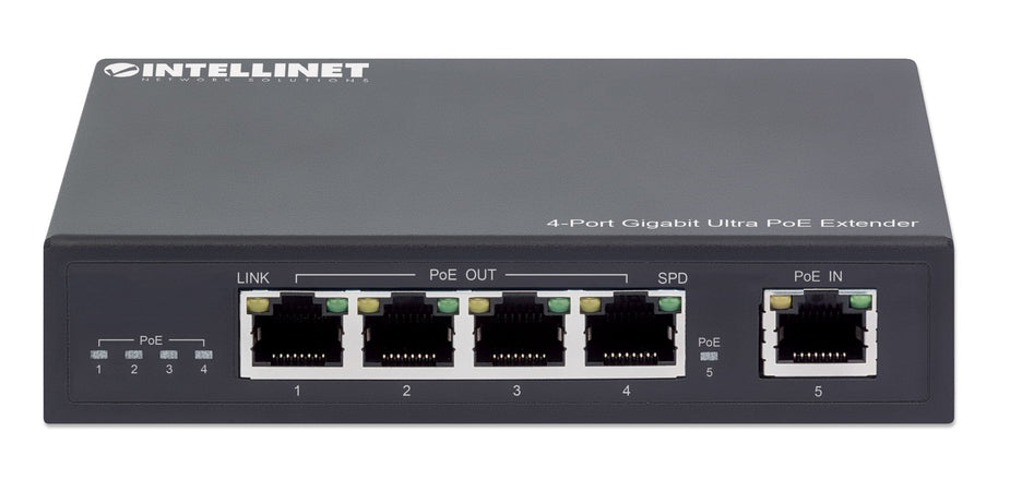 Ultra PoE Extender Gigabit 4 porte
