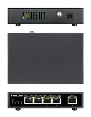 Ethernet Switch Gigabit PoE+ 5 porte