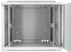 Armadio Rack 19'' a muro 9 unità sezione unica prof. 450 Grigio
