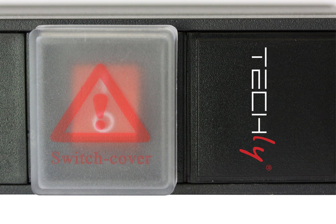 Multipresa 12 Posti VDE da Rack 19'' con Interruttore Spina Italiana 1U