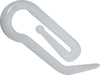 60-Pezzi-Ganci-In-Plastica-Bianco-A-Proboscide-Papera-25mm-Per-Tende-Tenda