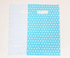 60-Sacchetti-Sacchetto-Buste-In-Plastica-Celeste-Pois-Festa-Confettata-Caramelle