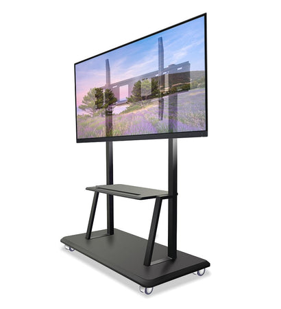 Supporto a Pavimento con Mensola per TV LCD/LED/Plasma 55-120''