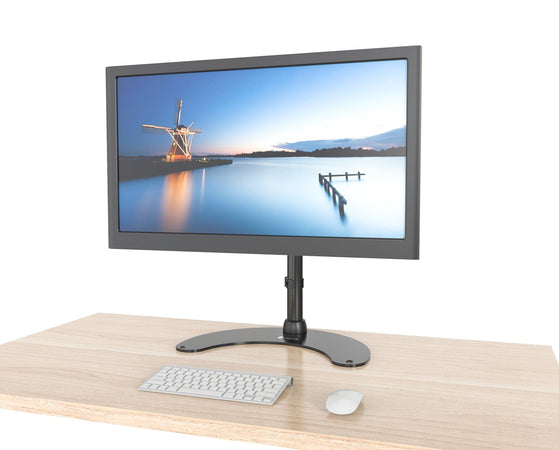 Supporto da scrivania per 1 Monitor LCD 13-27'' con base h.400mm