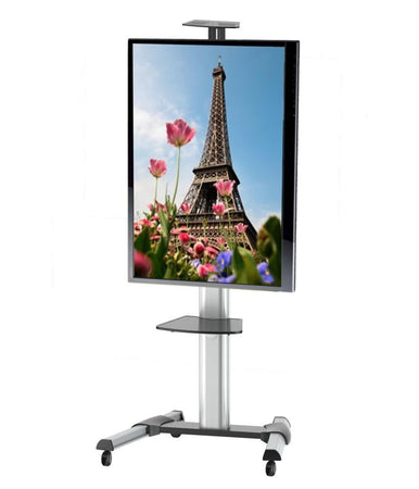 Supporto a Pavimento con una Mensola Trolley TV LCD/LED/Plasma 37-70''