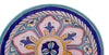 Biscottini Piatto in ceramica decorato a mano