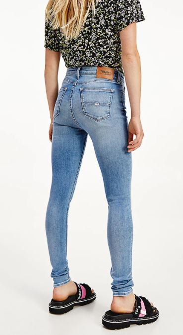 TOMMY JEANS Pantaloni Blu da donna