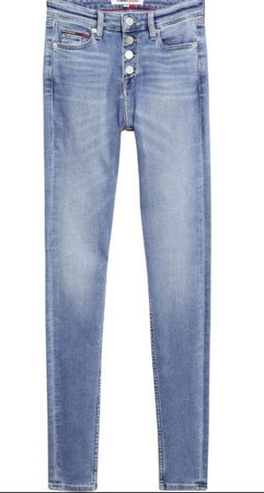 TOMMY JEANS Pantaloni Blu da donna