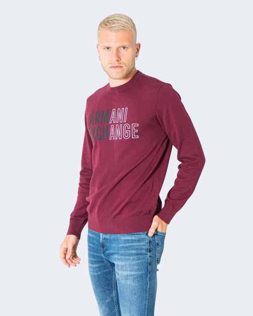 ARMANI EXCHANGE Maglie Bordeaux da uomo