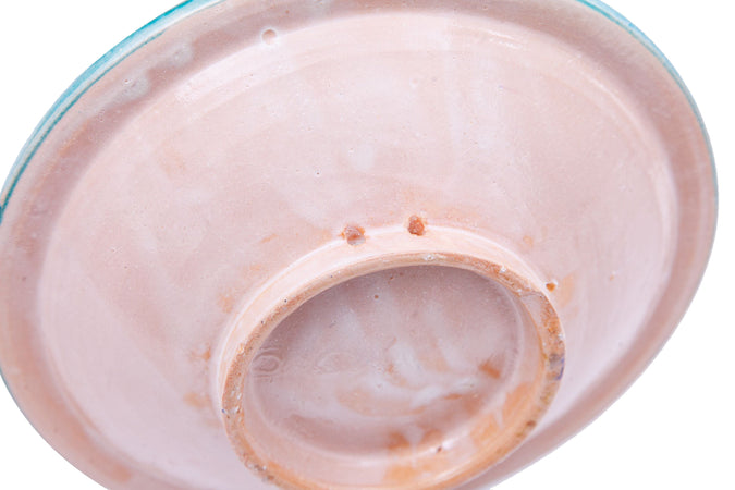 Biscottini Biscottini Piatto Ceramica Marocchina Dipinta a Mano Orientale 25x25x6