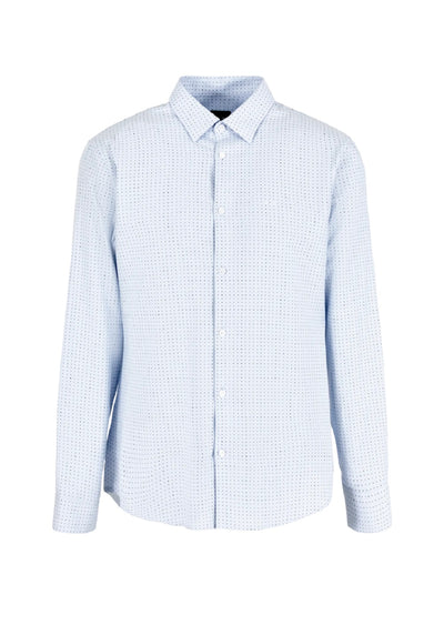 ARMANI EXCHANGE Camicie Azzurro da uomo