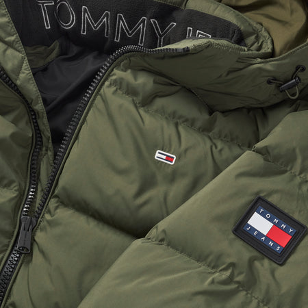 TOMMY JEANS Giacconi Verde da uomo