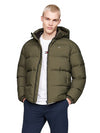 TOMMY JEANS Giacconi Verde da uomo
