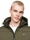 TOMMY JEANS Giacconi Verde da uomo