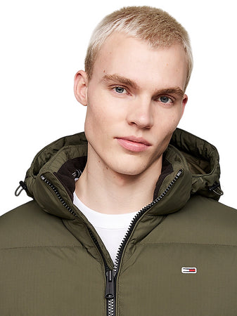 TOMMY JEANS Giacconi Verde da uomo