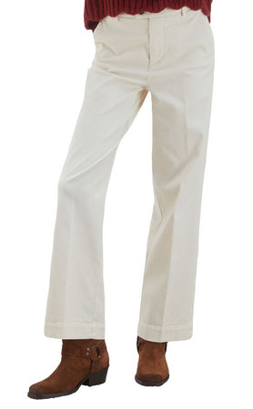 ROY ROGER'S Pantaloni Panna da donna
