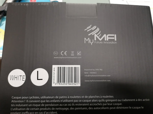MFI - CASCO OVER ROAD START SP COLORE BIANCO TG L (58-61)