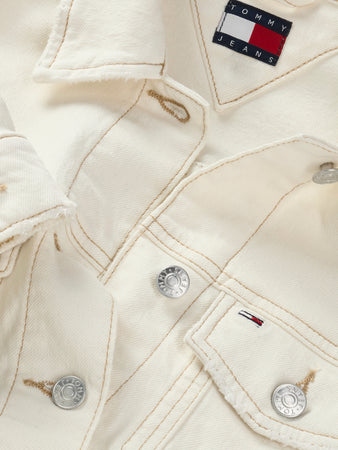 TOMMY JEANS Giacconi Bianco da donna