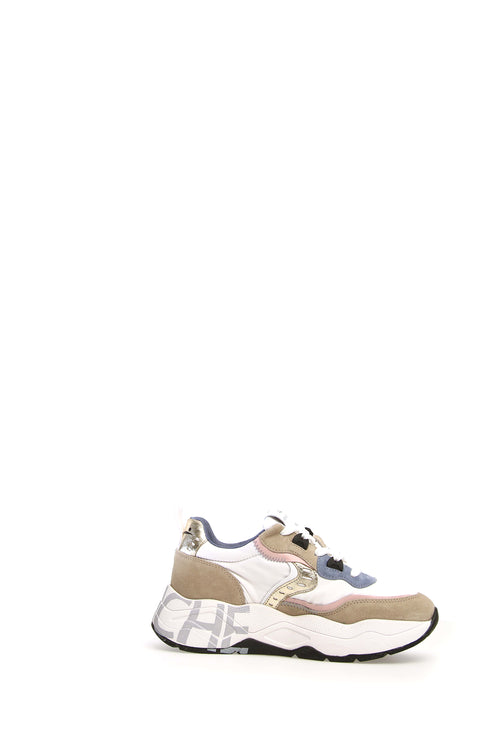 Voile Blanche Sneakers Beige da donna