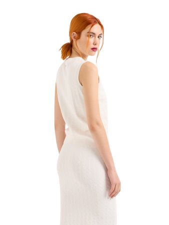 ARMANI EXCHANGE Top Bianco da donna