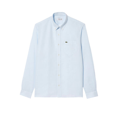Lacoste Camicie Azzurro da uomo