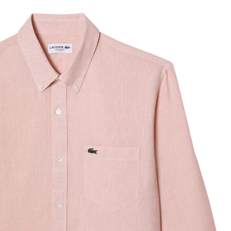 Lacoste Camicie Rosa da uomo