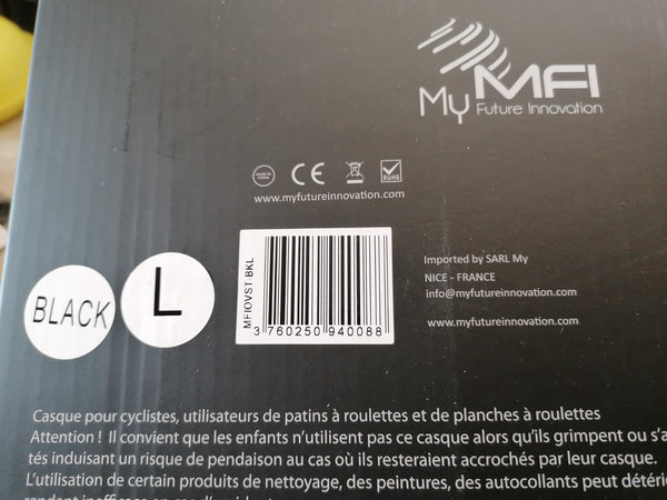 MFI - CASCO OVER ROAD START BLACK TAGLIA L (58-61)