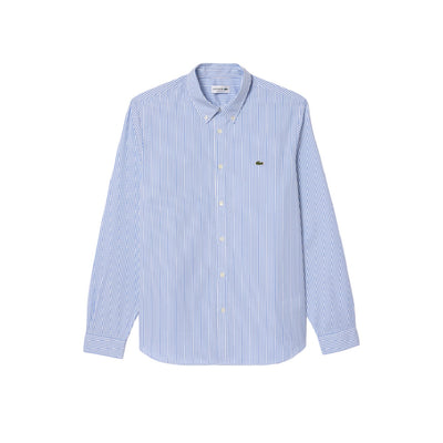 Lacoste Camicie Azzurro da uomo