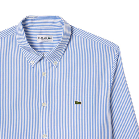 Lacoste Camicie Azzurro da uomo