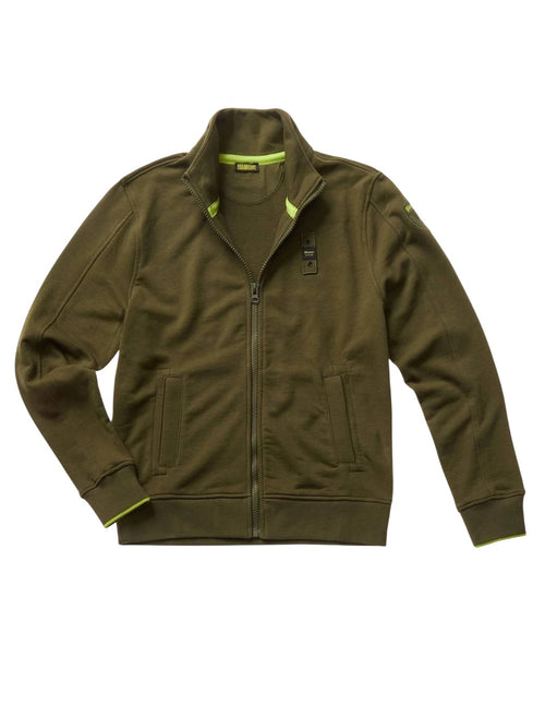 Blauer Maglie Verde da uomo