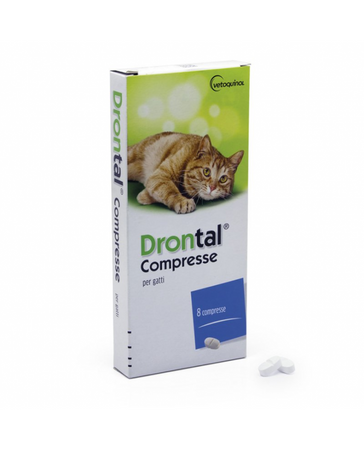 Sverminante Vetoquinol Drontal Compresse per Gatti