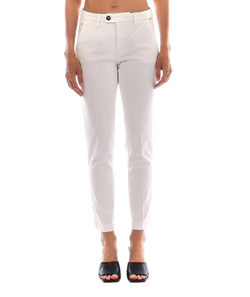 ROY ROGER'S Pantaloni Bianco da donna
