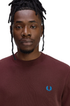 Fred Perry Maglie Bordeaux da uomo