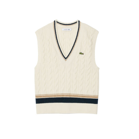 Lacoste Maglie Panna da donna