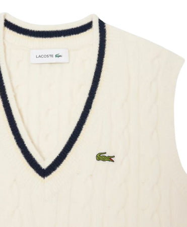 Lacoste Maglie Panna da donna