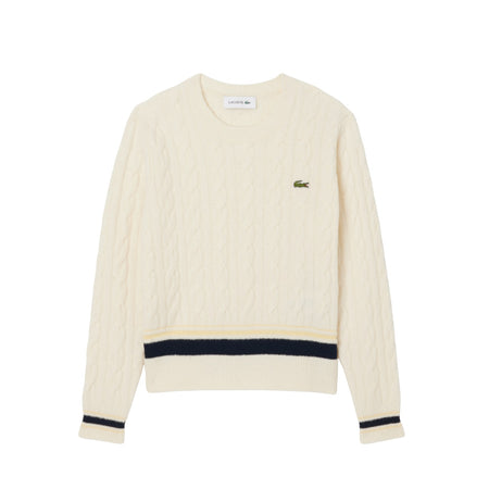 Lacoste Maglie Panna da donna