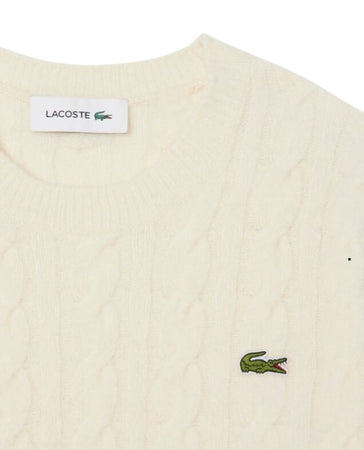 Lacoste Maglie Panna da donna