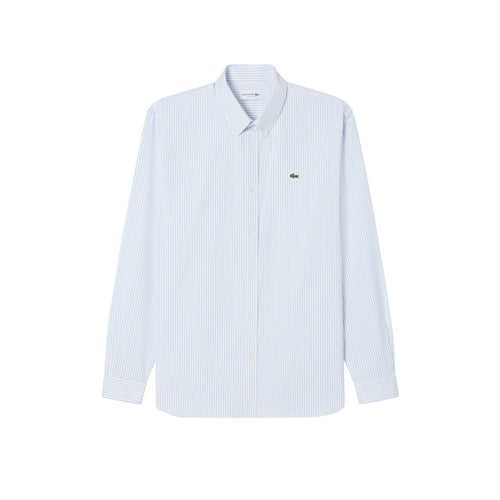 Lacoste Camicie Azzurro da uomo